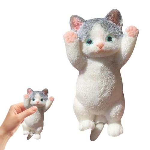Ayizhiniu Taba Soft Cat Toy, Süße Squishy Katzen-Quetschspielzeug, Anti Stress Squishy Katze Spielzeuge, Katzenförmiges Stress Spielzeug Stress Relief, Angst Relief, Gute Wahl Erwachsene Ayizhiniu Taba Soft Cat Toy, Süße Squishy Katzen-Quetschspielzeug, Anti Stress Squishy Katze Spielzeuge, Katzenförmiges Stress Spielzeug Stress Relief, Angst Relief, Gute Wahl Erwachsene von Ayizhiniu