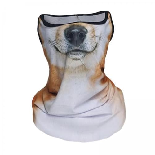 Aymzbd 2X Bandana Schal Gesichtsabdeckung mit Ohrhängendem Windproofem Bequemes Hundemuster für Aymzbd 2X Bandana Schal Gesichtsabdeckung mit Ohrhängendem Windproofem Bequemes Hundemuster für von Aymzbd