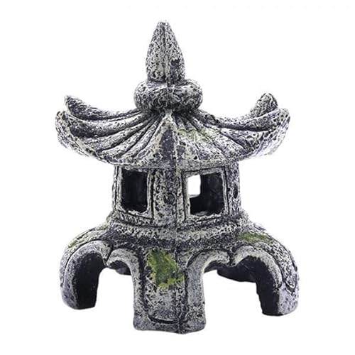Aymzbd 3X Aquarium Landschaftsbaustatue, Reptilienlebensraumdekoration, von Aymzbd