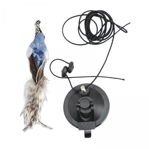 Aymzbd 5X Cat Feather Toys Mental Physical Training Katzen Teaser Spielzeugjagd Übung B von Aymzbd