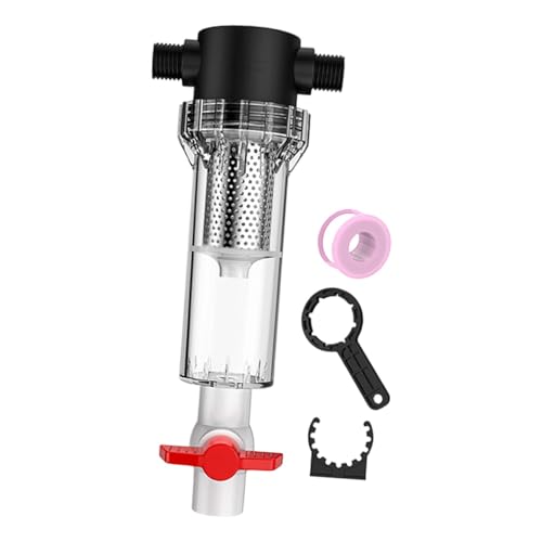 Aymzbd Aquarium Pumpe Sediment Dichtung Drainage Collector 1/2 "Gewinde Transparent Zubehör Reiniger, 10 Mesh Aymzbd Aquarium Pumpe Sediment Dichtung Drainage Collector 1/2 "Gewinde Transparent Zubehör Reiniger, 10 Mesh von Aymzbd