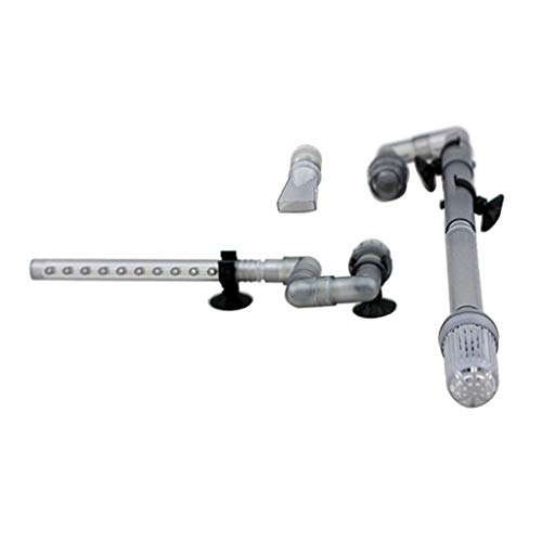 Aymzbd Externe Wasserleitung für Aquarium, S-Grau von Aymzbd