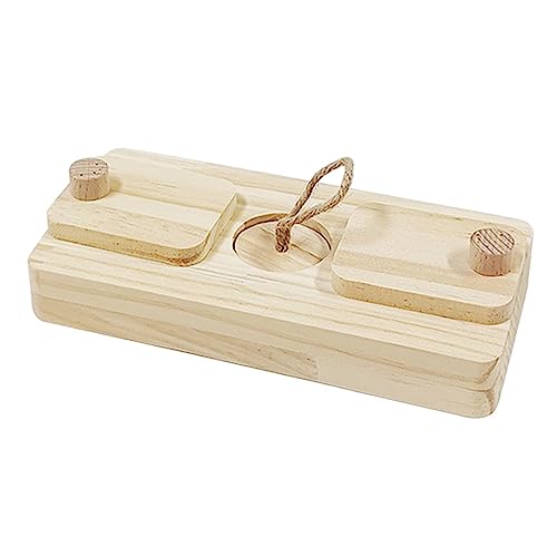 Aymzbd Futtersuchspielzeug für Hamster Und Kaninchen, Interaktives Holzspielzeug für Kleintiere, Stil d Aymzbd Futtersuchspielzeug für Hamster Und Kaninchen, Interaktives Holzspielzeug für Kleintiere, Stil d von Aymzbd