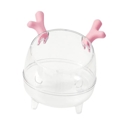 Aymzbd Hamster Sandbad Container, Duschbereich für kleine Haustiere und Toilettenplatz, Rosa Aymzbd Hamster Sandbad Container, Duschbereich für kleine Haustiere und Toilettenplatz, Rosa von Aymzbd