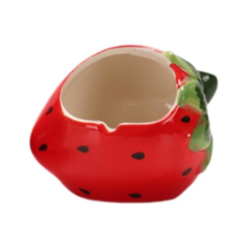 Aymzbd Hamster Versteck, für Kleine Haustiere, Hütte für Rennmäuse, Erdbeere von Aymzbd