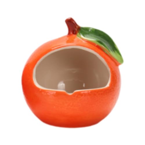 Aymzbd Hamster Versteck, für Kleine Haustiere, Hütte für Rennmäuse, Orange Aymzbd Hamster Versteck, für Kleine Haustiere, Hütte für Rennmäuse, Orange von Aymzbd