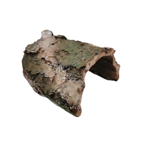 Aymzbd Hohles Baumstück für Schildkröten und kleine Eidechsen im Aquarium, Style B von Aymzbd