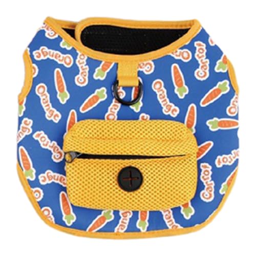 Aymzbd Hunde Rucksack mit Kabelbaum, Ideal für Camping Und Reisen, M von Aymzbd