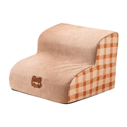 Aymzbd Hunde Stufen für Kleine Tiere, Treppe 2 Stufen für Sofa Und Hochbett, Plaid von Aymzbd