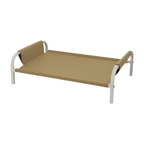 Aymzbd Hundebett mit erhöhter Konstruktion, atmungsaktiv und wasserdicht, geeignet für Katzen und Hunde, Khaki von Aymzbd