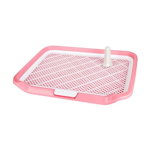 Aymzbd Hundetoilette für Den Innenbereich, Offenes Töpfchen, Hält Böden Und Pfoten Sauber, Rosa Aymzbd Hundetoilette für Den Innenbereich, Offenes Töpfchen, Hält Böden Und Pfoten Sauber, Rosa von Aymzbd