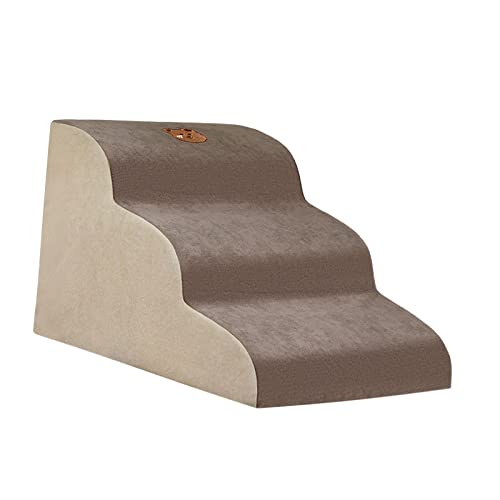 Aymzbd Hundetreppe Haustiertreppe Hunderampe Katzenleiter Kletterhilfe Weich Und Bequem mit Waschbarem Bezug für Kleine Hunde Zum Erreichen von Sofa Und Aymzbd Hundetreppe Haustiertreppe Hunderampe Katzenleiter Kletterhilfe Weich Und Bequem mit Waschbarem Bezug für Kleine Hunde Zum Erreichen von Sofa Und von Aymzbd