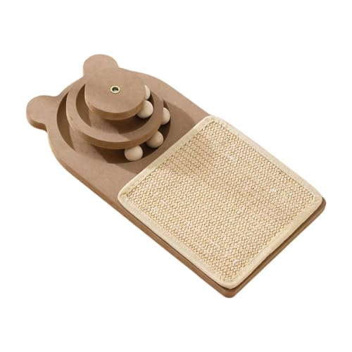Aymzbd Interaktives Katzenkratzspielzeug - Pad für Indoor-Katzen zum Spielen und Trainieren, Dichteplatte Aymzbd Interaktives Katzenkratzspielzeug - Pad für Indoor-Katzen zum Spielen und Trainieren, Dichteplatte von Aymzbd