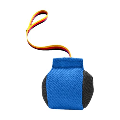 Aymzbd Interaktives Spielzeug für Hunde, ideal zum Ziehen und Trainieren von Welpen, Blau Schwarz Aymzbd Interaktives Spielzeug für Hunde, ideal zum Ziehen und Trainieren von Welpen, Blau Schwarz von Aymzbd
