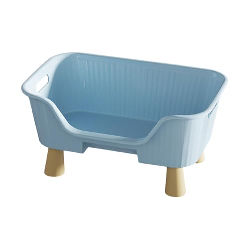 Aymzbd Katzenhängemattenbett, Erhöhtes Katzenbett, Atmungsaktives Aktivitätszentrum, Möbel, Erhöhtes Katzennest für Kätzchen Im Innen Und Außenbereich, M Blue Aymzbd Katzenhängemattenbett, Erhöhtes Katzenbett, Atmungsaktives Aktivitätszentrum, Möbel, Erhöhtes Katzennest für Kätzchen Im Innen Und Außenbereich, M Blue von Aymzbd