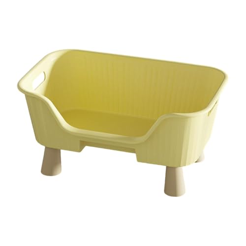 Aymzbd Katzenhängemattenbett, Erhöhtes Katzenbett, Atmungsaktives Aktivitätszentrum, Möbel, Erhöhtes Katzennest für Kätzchen Im Innen Und Außenbereich, M Yellow Aymzbd Katzenhängemattenbett, Erhöhtes Katzenbett, Atmungsaktives Aktivitätszentrum, Möbel, Erhöhtes Katzennest für Kätzchen Im Innen Und Außenbereich, M Yellow von Aymzbd
