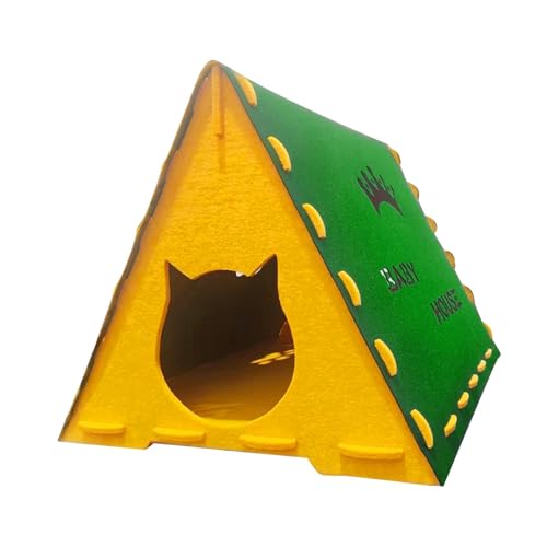 Aymzbd Katzenhaus 16,93 Zoll X 15,75 Zoll X 15,75 Zoll Katzenbetthöhle Indoor Katzen Geschlossene Privatsphäre Katzenmöbel Innenbereich Anti Rutsch Versteck, GrÜn Aymzbd Katzenhaus 16,93 Zoll X 15,75 Zoll X 15,75 Zoll Katzenbetthöhle Indoor Katzen Geschlossene Privatsphäre Katzenmöbel Innenbereich Anti Rutsch Versteck, GrÜn von Aymzbd