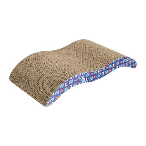 Aymzbd Katzenkratzbrett Aus Wellpapier für Innenkatzen, Möbel Schutz Und Spielzeug, M Shaped Aymzbd Katzenkratzbrett Aus Wellpapier für Innenkatzen, Möbel Schutz Und Spielzeug, M Shaped von Aymzbd