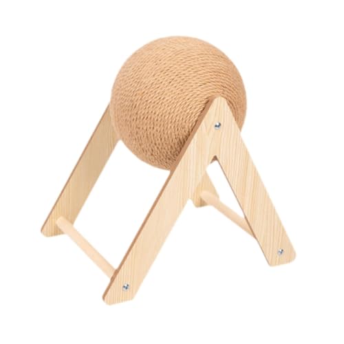 Aymzbd Katzenkratzbrett aus Pappe, Spielzeug zur Krallenpflege, geeignet für Kaninchen und Katzen, S von Aymzbd