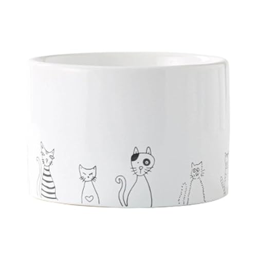 Aymzbd Katzennapf, Leicht zu Reinigen, Praktisch, Stabil, Platzsparend, Erhöhter Futter Und Wassernapf für Katzenwelpen, Wohnung Aymzbd Katzennapf, Leicht zu Reinigen, Praktisch, Stabil, Platzsparend, Erhöhter Futter Und Wassernapf für Katzenwelpen, Wohnung von Aymzbd