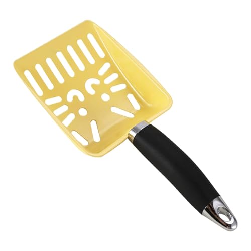 Aymzbd Katzenstreu Kätzchen Poop Sifter Komfortable Grip Poop Sifting Pet Zubehör für Katzentoilette Mesh Er, Gelb Aymzbd Katzenstreu Kätzchen Poop Sifter Komfortable Grip Poop Sifting Pet Zubehör für Katzentoilette Mesh Er, Gelb von Aymzbd