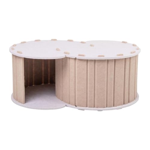 Aymzbd Katzentunnelbett für Zwei Katzen mit Zwei Öffnungen, Spielplatz und atmungsaktives Design, einfach zu reinigen, Beige Aymzbd Katzentunnelbett für Zwei Katzen mit Zwei Öffnungen, Spielplatz und atmungsaktives Design, einfach zu reinigen, Beige von Aymzbd