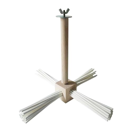 Aymzbd Papagei Barch Vogelstand AST Stehend Holzklettern Zweige Tabletop Vogel Barsch Vogel rotieren Barsch für kleine Vogelfinken von Aymzbd