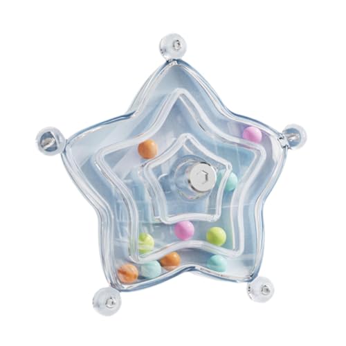 Aymzbd Papageien Drehrad Rassel, Vogel Papageienkäfig Spielzeug, Interaktives Spiel, Bereicherungsspielzeug für Sittiche, Wellensittiche, Kleine Und Mittelgr, Blau Aymzbd Papageien Drehrad Rassel, Vogel Papageienkäfig Spielzeug, Interaktives Spiel, Bereicherungsspielzeug für Sittiche, Wellensittiche, Kleine Und Mittelgr, Blau von Aymzbd