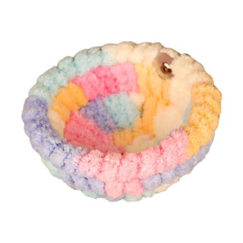 Aymzbd Papageienunterkunft für Kleine Tiere, Waschbar, Nest für Nymphensittiche Und Hamster, Colorful S Aymzbd Papageienunterkunft für Kleine Tiere, Waschbar, Nest für Nymphensittiche Und Hamster, Colorful S von Aymzbd