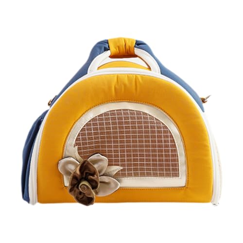 Aymzbd Reisetasche für kleine Haustiere, Hamsterträger und Meerschweinchentasche, Orange S Aymzbd Reisetasche für kleine Haustiere, Hamsterträger und Meerschweinchentasche, Orange S von Aymzbd