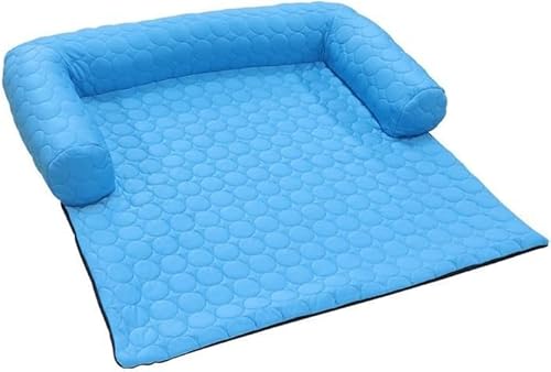 Azarton Kühlendes Hundesofa mit abnehmbarem Bezug – Waschbares Hundebett für Sommer, bequemes Sofa für kleine & große Hunde, rutschfest & langlebig, ideal für Zuhause & Reisen (98X90CM) von Azarton
