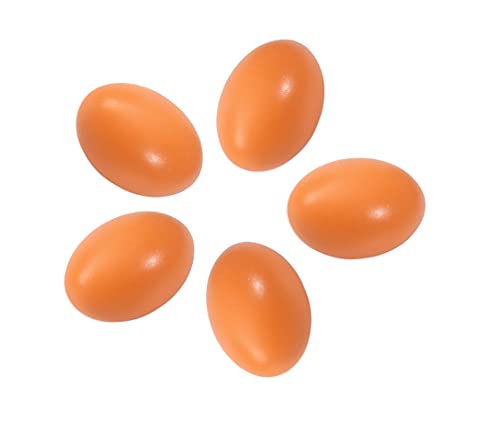 Holzeier Nesteier für Hühner, Künstliche Holzeier Helfen Beim Legen, Landwirtschaftliches Werkzeug für Geflügel 5 Pcs Holzeier Nesteier für Hühner, Künstliche Holzeier Helfen Beim Legen, Landwirtschaftliches Werkzeug für Geflügel 5 Pcs von Azatemgo