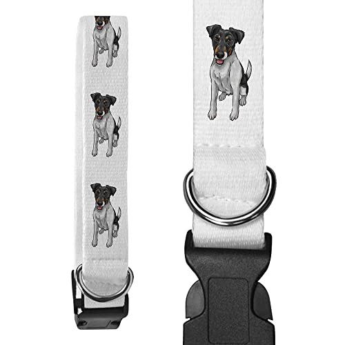 Groß 'Foxterrier' Hundehalsband (PR00034006) von Azeeda
