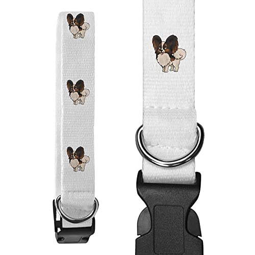 Groß 'Papillon' Hundehalsband (PR00016052) von Azeeda