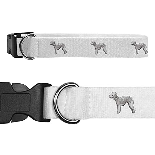Klein 'Bedlington-Terrier' Hundehalsband (PR00022347) von Azeeda
