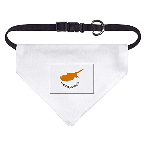 Klein 'Zypern-Flagge' Halstuch für Hund/Katze/Haustier (PD00015365) von Azeeda