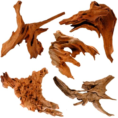 Azil Natürliche Treibholz-Wurzelmischung, 0,9 kg, perfekte Aquarium-Dekoration, ideal für Aquarien, Süßwasser-Aquarien, Terrarien, Aquascaping, Hardscaping, Wasserpflanzen. Treibholz 12,7 - 20,3 cm Azil Natürliche Treibholz-Wurzelmischung, 0,9 kg, perfekte Aquarium-Dekoration, ideal für Aquarien, Süßwasser-Aquarien, Terrarien, Aquascaping, Hardscaping, Wasserpflanzen. Treibholz 12,7 - 20,3 cm von Azil