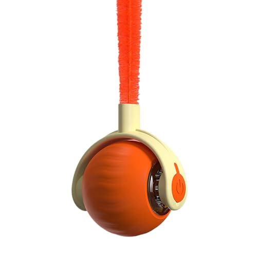 Aznever Berührungsaktiviertes interaktives Katzenspielzeug, rollendes Ballspielzeug für Katzen, Intelligentes Haustier-Katzenspielzeug, automatischer rollender Ball, interaktiv, Heimtierbedarf, Aznever Berührungsaktiviertes interaktives Katzenspielzeug, rollendes Ballspielzeug für Katzen, Intelligentes Haustier-Katzenspielzeug, automatischer rollender Ball, interaktiv, Heimtierbedarf, von Aznever