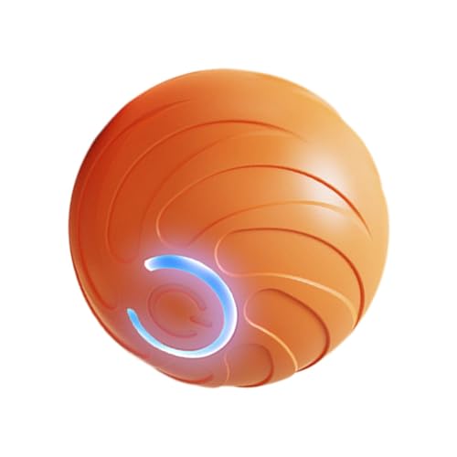 Aznever Elektrischer rollender Spielzeugball für Haustiere, automatisch beweglicher Springender rollender Ball, Interaktiver -Katzenspielzeugball, schnell rollend, wiederaufladbar, Interaktives von Aznever