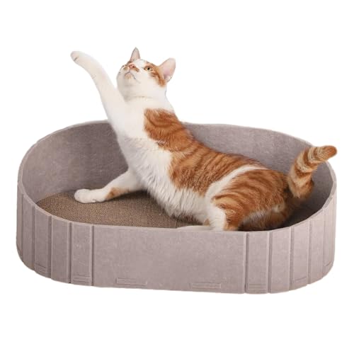 Aznever Katzenbetten,Fell Haustierbett - Kausicheres Kratzfester Komfort Nest Für Couch Stuhl Auto Sofa Aznever Katzenbetten,Fell Haustierbett - Kausicheres Kratzfester Komfort Nest Für Couch Stuhl Auto Sofa von Aznever
