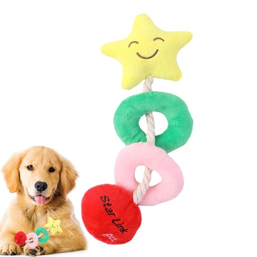 Aznever Süße Stofftiere für Hunde | BB Sound Quietschspielzeug zum Kauen von Hunden,Sicheres und reißfestes Kauspielzeug für Hunde mit interaktivem BB-Soundgerät von Aznever