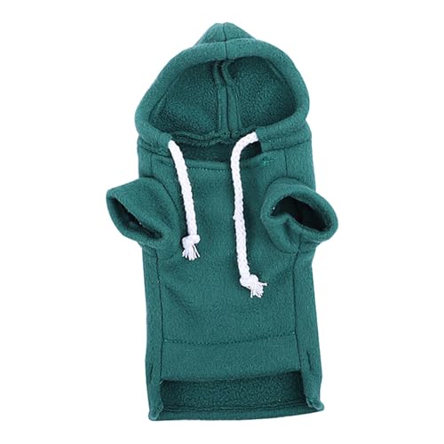 Aznever Tier-Hoodie, Frettchen-Sweatshirt | Kleine Frettchen Kleidung Meerschweinchen Hoodie,Häschen-Hamster-Kleidung, warmes, hautfreundliches Frettchen-Sweatshirt mit Kordelzug und Kapuze für von Aznever