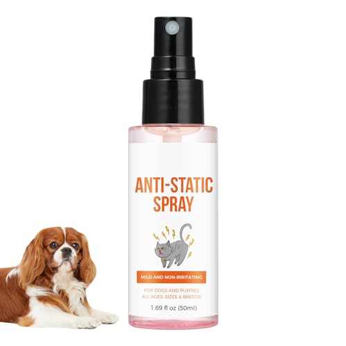 Haustier-Entwirrungsspray, 50 Ml Leave-in-Pflegespray Für Hunde - Tierhaarpflege-Conditioner, Natürliches Spray, Beruhigung Von Verfilztem Haar von Aznever