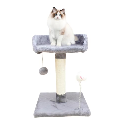 Kratzbaum für Wohnungskatzen | Katzenkratzturm für Hauskatzen - Gemütliche Kratzbäume und interaktives Spielzeug zum Klettern und Spielen für Kätzchen und Katzen Aznever von Aznever