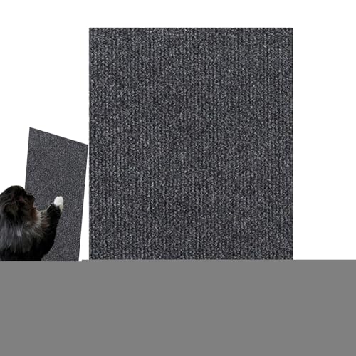 Kratzmatte für Katzen, Kratzmatte für Katzen, Zuschneidbarer Katzensofaschutz, Katzenkratzunterlage, Flacher Katzenkratzer, einfacher Polsteraustausch für Kratzbaumregale von Aznever