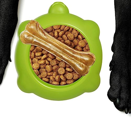 Slow Feeder Katzennapf,Großer Slow Feeder Hundenapf | Runde Futterplatte mit Futtermatte, Silikon-Leckkissen für Hunde, Trainingshilfen für die Verdauung von Welpen Aznever von Aznever