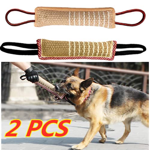 AzulLanse 2 Stück Beisswurst für Hunde,Jute Beisswurst K9 Training mit 2 Griff,Hundebiss Schlepper Spielzeug,Hundespielzeug zum Hunde Training Tauziehen und Zerrspiele mit Hund,30cm AzulLanse 2 Stück Beisswurst für Hunde,Jute Beisswurst K9 Training mit 2 Griff,Hundebiss Schlepper Spielzeug,Hundespielzeug zum Hunde Training Tauziehen und Zerrspiele mit Hund,30cm von AzulLanse