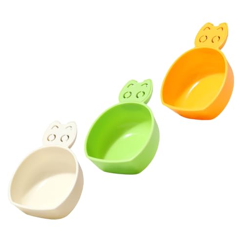 Azxcvbnm 3 Stück Lovely Cats Dosenlöffel Welpen Fütterung Futter Schaufel Haustier Geschirr für Hunde, Katzen, Vögel und Kaninchen von Azxcvbnm