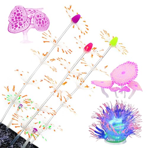 Azxcvbnm Fluoreszierendes Kunstrasen-Simulations-Landschaftsgras, Aquarium-Landschaftsbau, Aquarium-Pflanze von Azxcvbnm