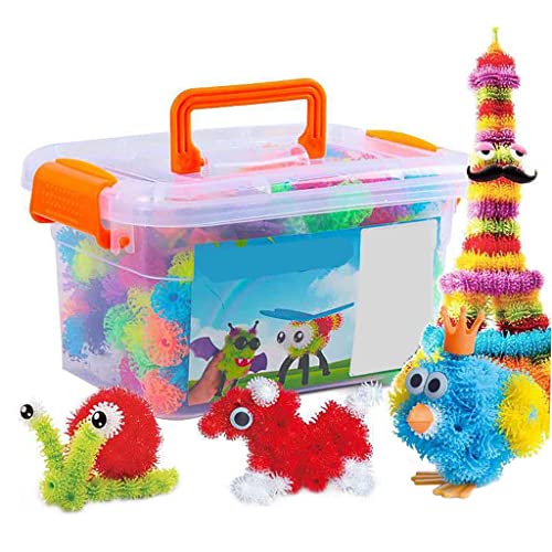 B Baosity 400PCS DIY Frühpädagogisches Sticky Balls 3D für Jungen Und von B Baosity